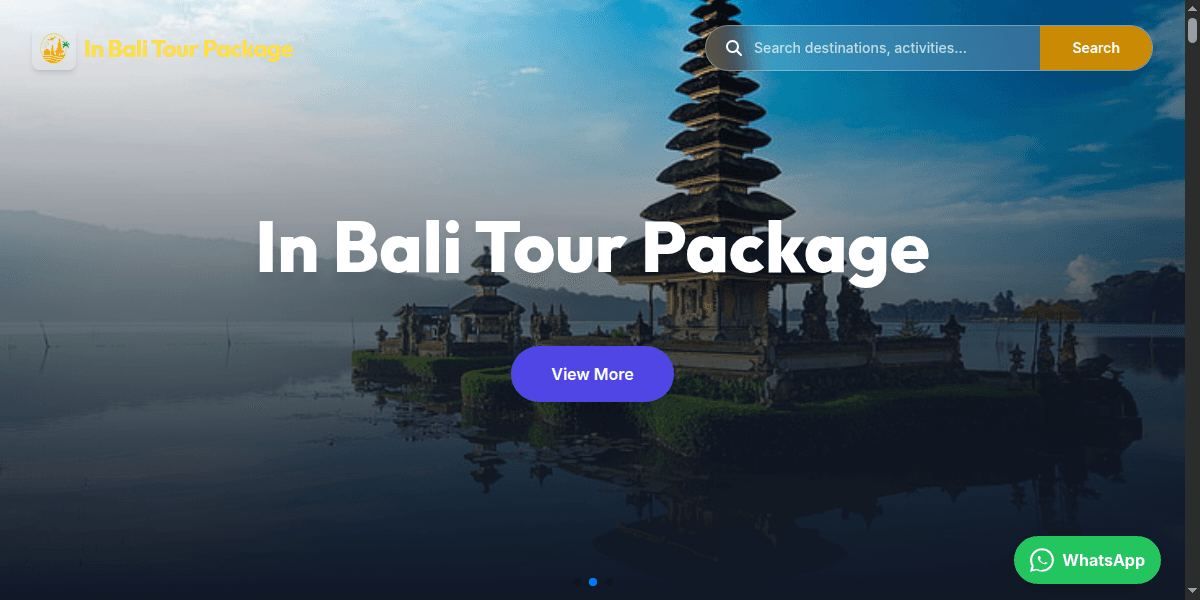 Bali In Tour Packages